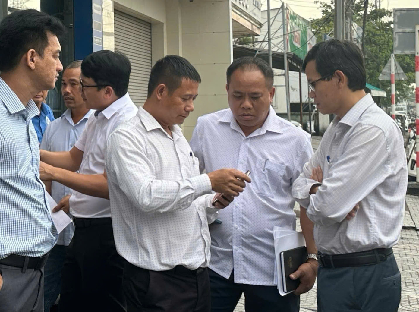 Đoàn kiểm tra hiện trạng quốc lộ 51 Đoàn kiểm tra hiện trạng quốc lộ 51