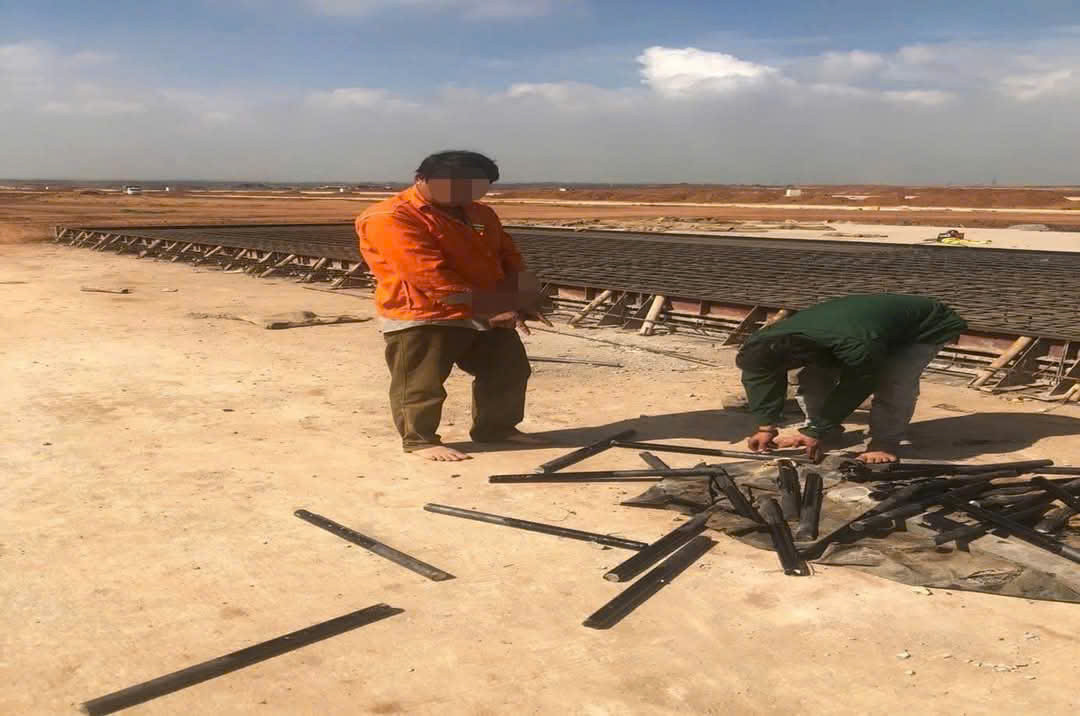 2 đối tượng cùng tang vật trộm cắp tại khu vực dự án sân bay Long thành 2 đối tượng cùng tang vật trộm cắp tại khu vực dự án sân bay Long thành