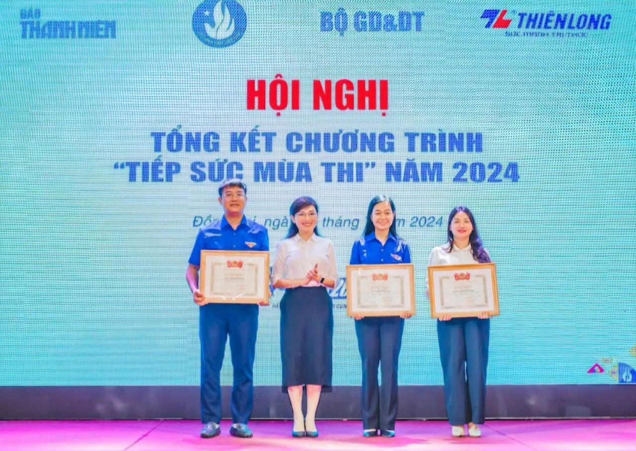 Các đơn vị, cá nhân nhận bằng khen của Trung ương Đoàn Các đơn vị, cá nhân nhận bằng khen của Trung ương Đoàn
