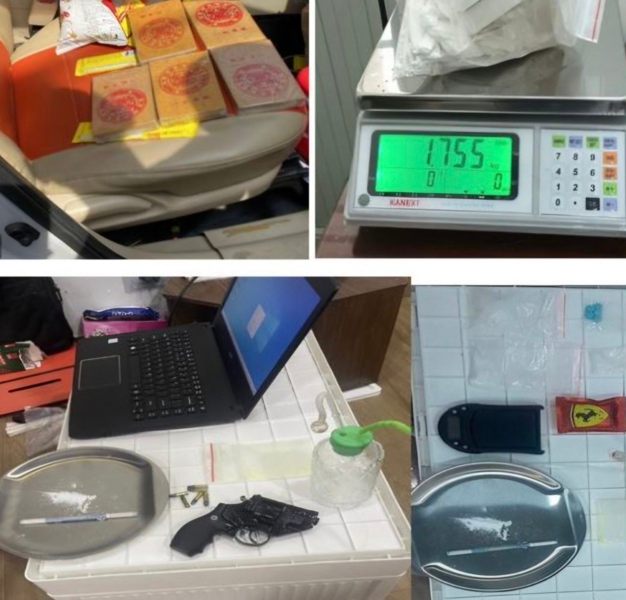 Tang vật bị thu giữ Tang vật bị thu giữ