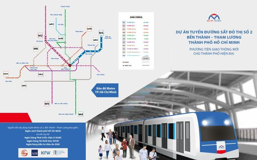 Mô hình tuyến metro số 2 Mô hình tuyến metro số 2