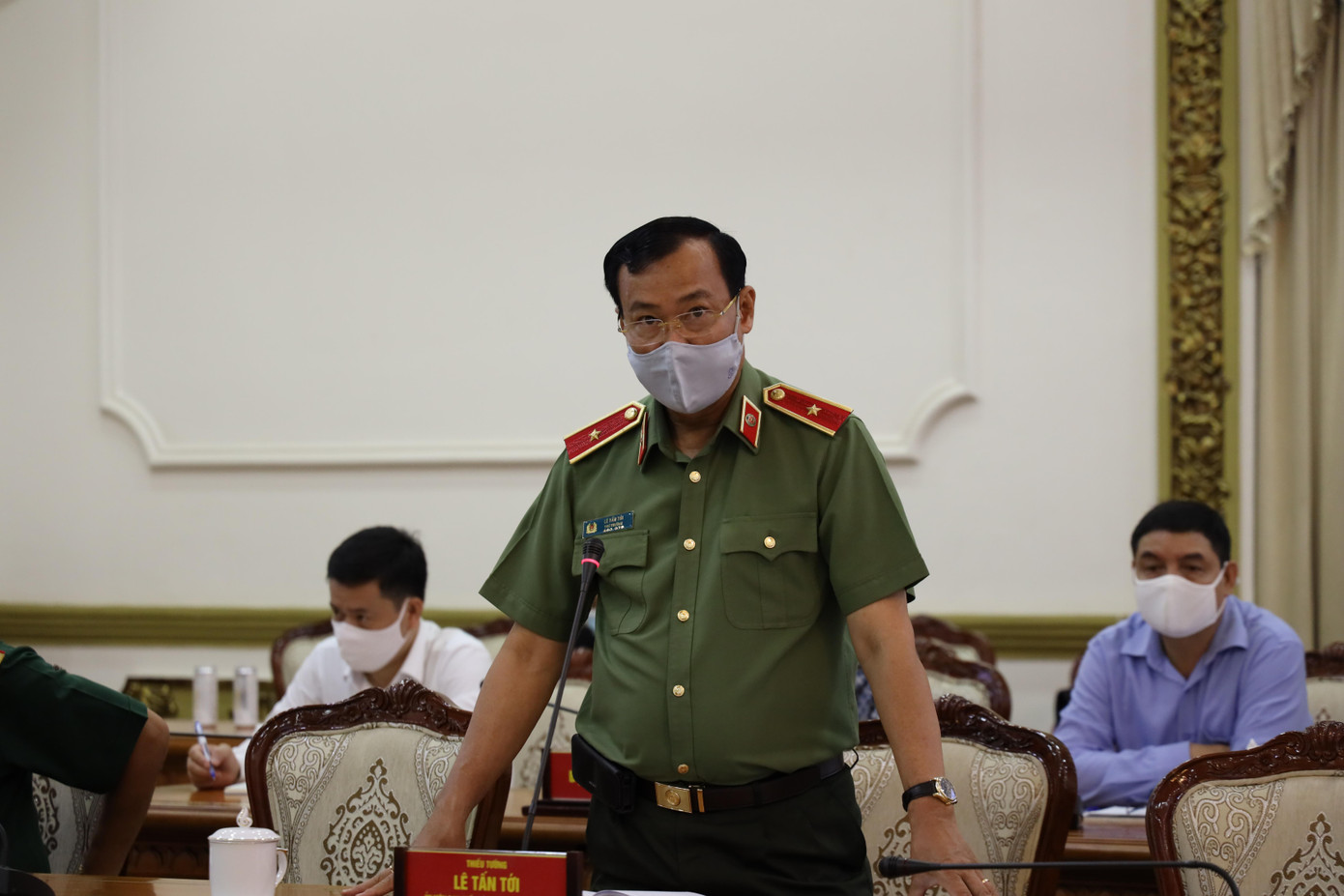 Thiếu tướng Lê Tấn Tới - Thứ trưởng Bộ Công an Thiếu tướng Lê Tấn Tới - Thứ trưởng Bộ Công an