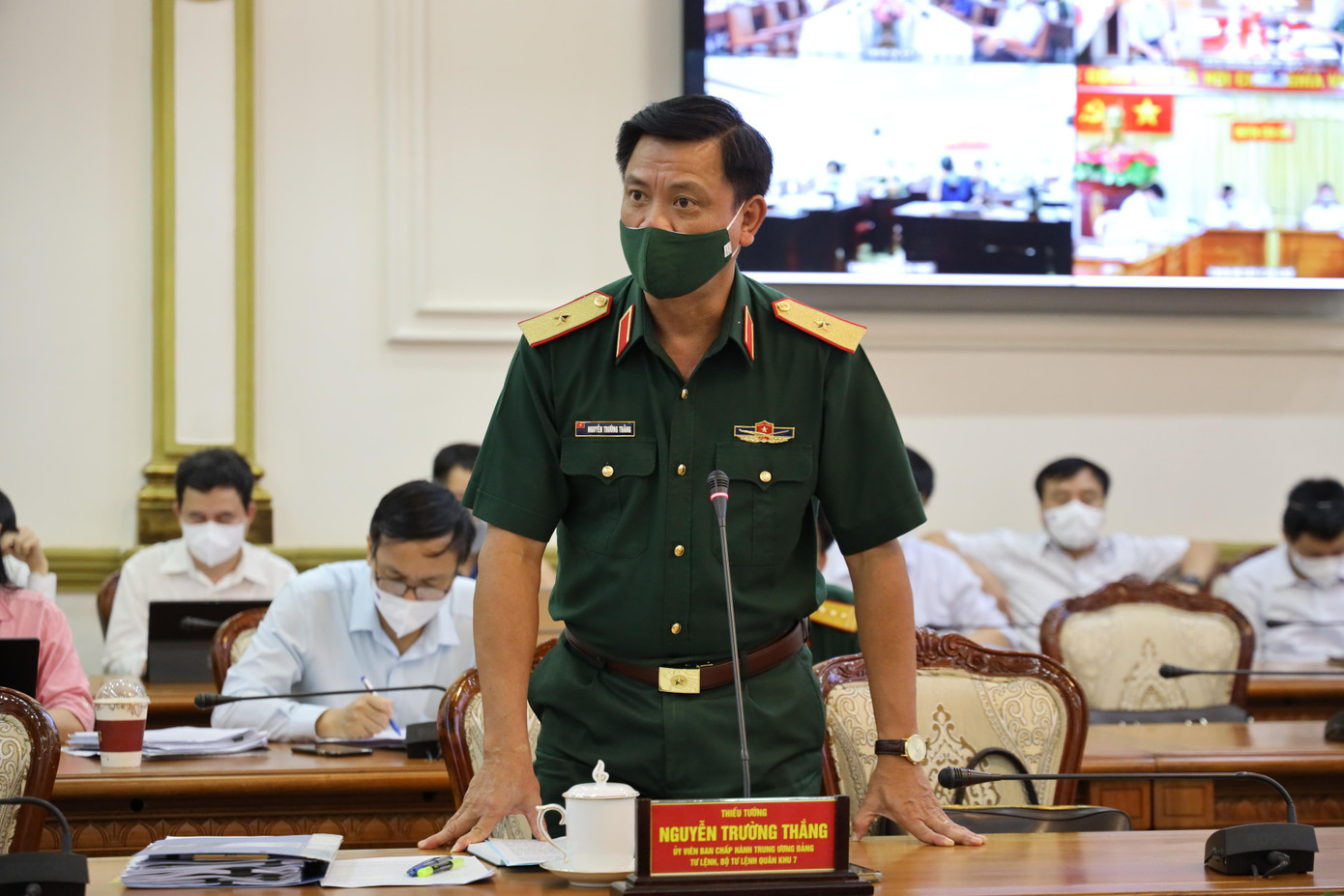 Thiếu tướng Nguyễn Trường Thắng - Tư lệnh Quân khu 7 Thiếu tướng Nguyễn Trường Thắng - Tư lệnh Quân khu 7