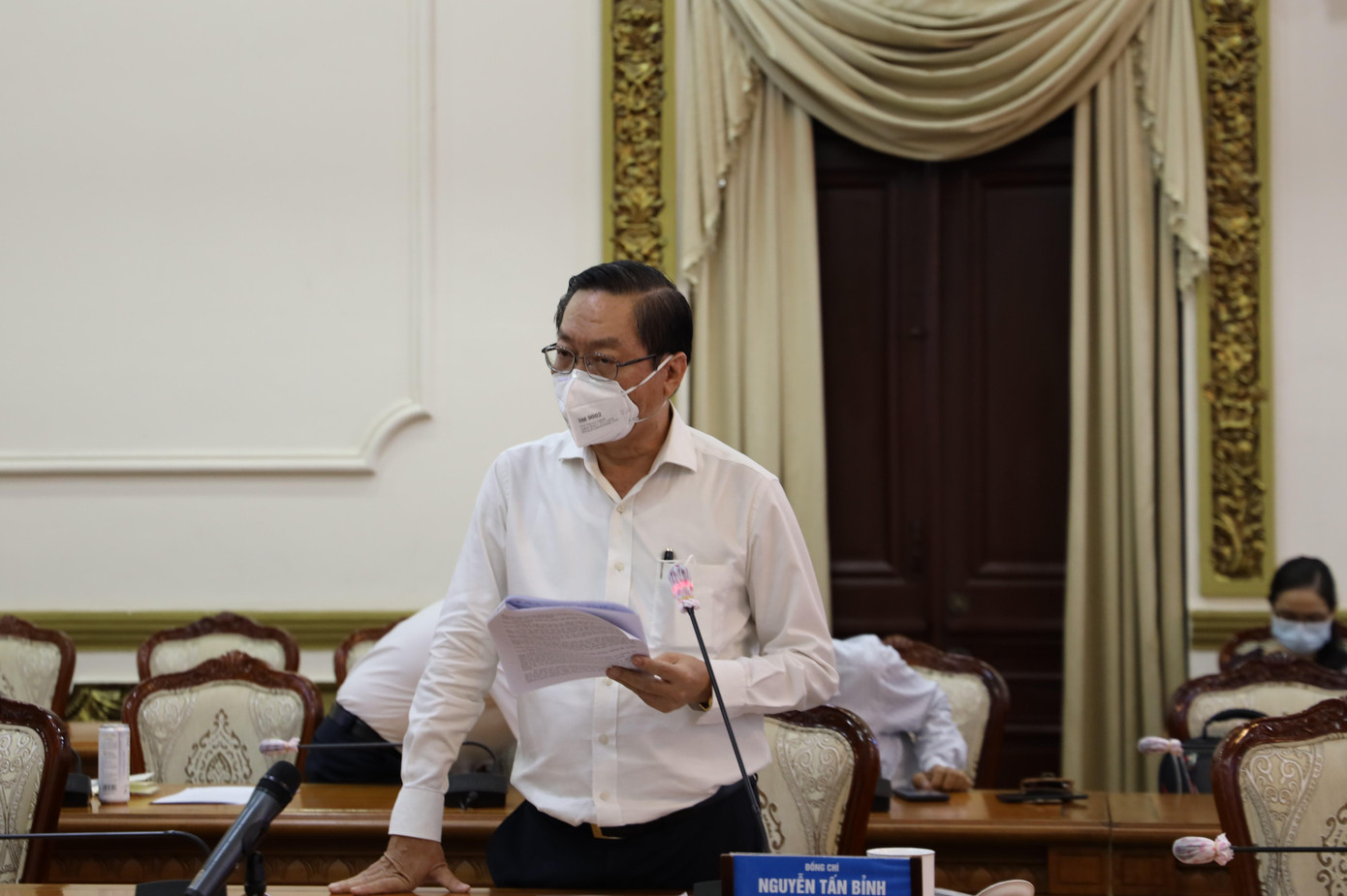 Giám đốc Sở Y tế TPHCM Nguyễn Tấn Bỉnh Giám đốc Sở Y tế TPHCM Nguyễn Tấn Bỉnh