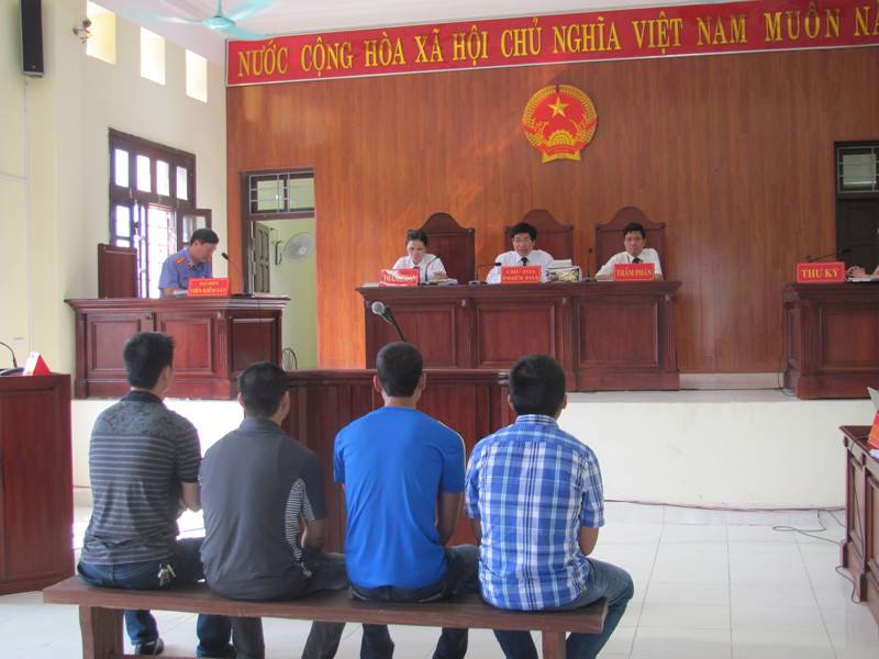 Các bị cáo hầu toà phiên phúc thẩm ngày hôm nay (10/9. ảnh: Duy Chiến. Các bị cáo hầu toà phiên phúc thẩm ngày hôm nay (10/9. ảnh: Duy Chiến