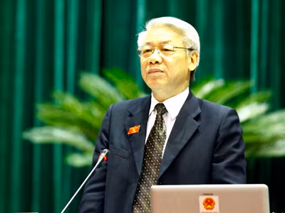 Chủ tịch Quốc hội Nguyễn Phú Trọng Ảnh: H.V