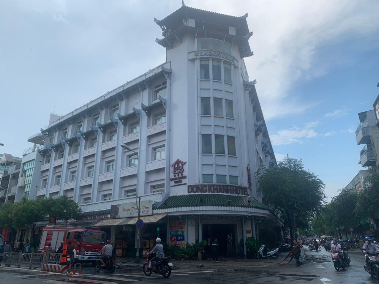 Khách sạn xảy ra sự cố.