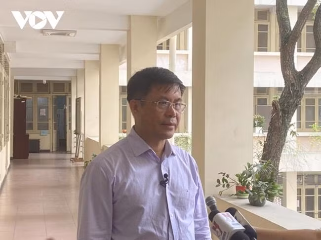 Ông Lê Mỹ Phong, Phó Cục trưởng Cục quản lý chất lượng, Bộ Giáo dục và Đào tạo.