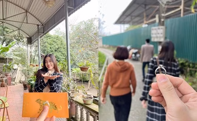 Bình An vui vẻ gọi chiếc nhẫn là "vòng kim cô" có tác dụng đưa vợ về cho mẹ.