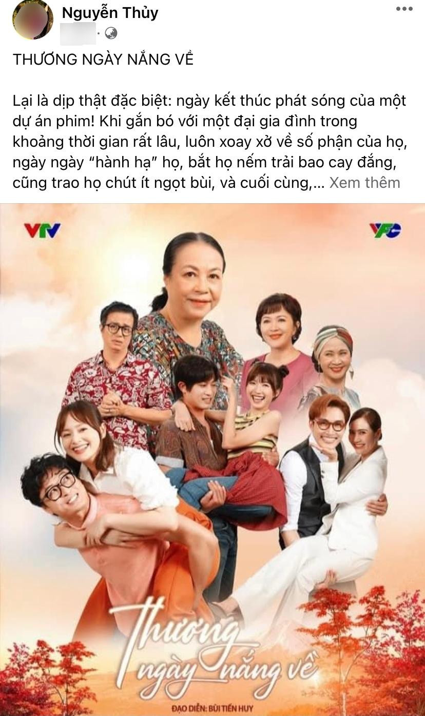 Biên kịch "Thương Ngày Nắng Về" tâm sự cả nhóm đã đưa từng câu nói, hành động của những bà mẹ xung quanh mình vào phim.