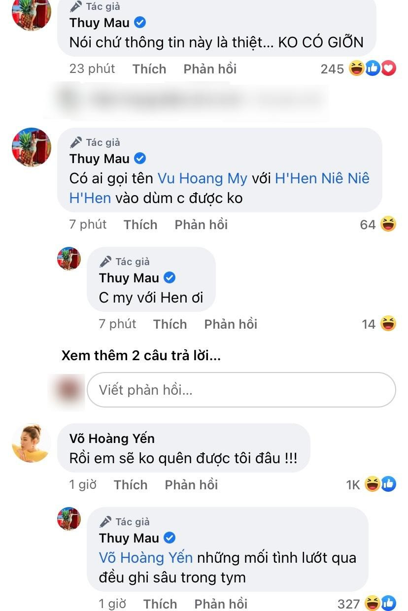 Sao Việt bùng nổ trước bài đăng của Á hậu Mâu Thuỷ. - Ảnh: FB nhân vật. Sao Việt bùng nổ trước bài đăng của Á hậu Mâu Thuỷ. - Ảnh: FB nhân vật.