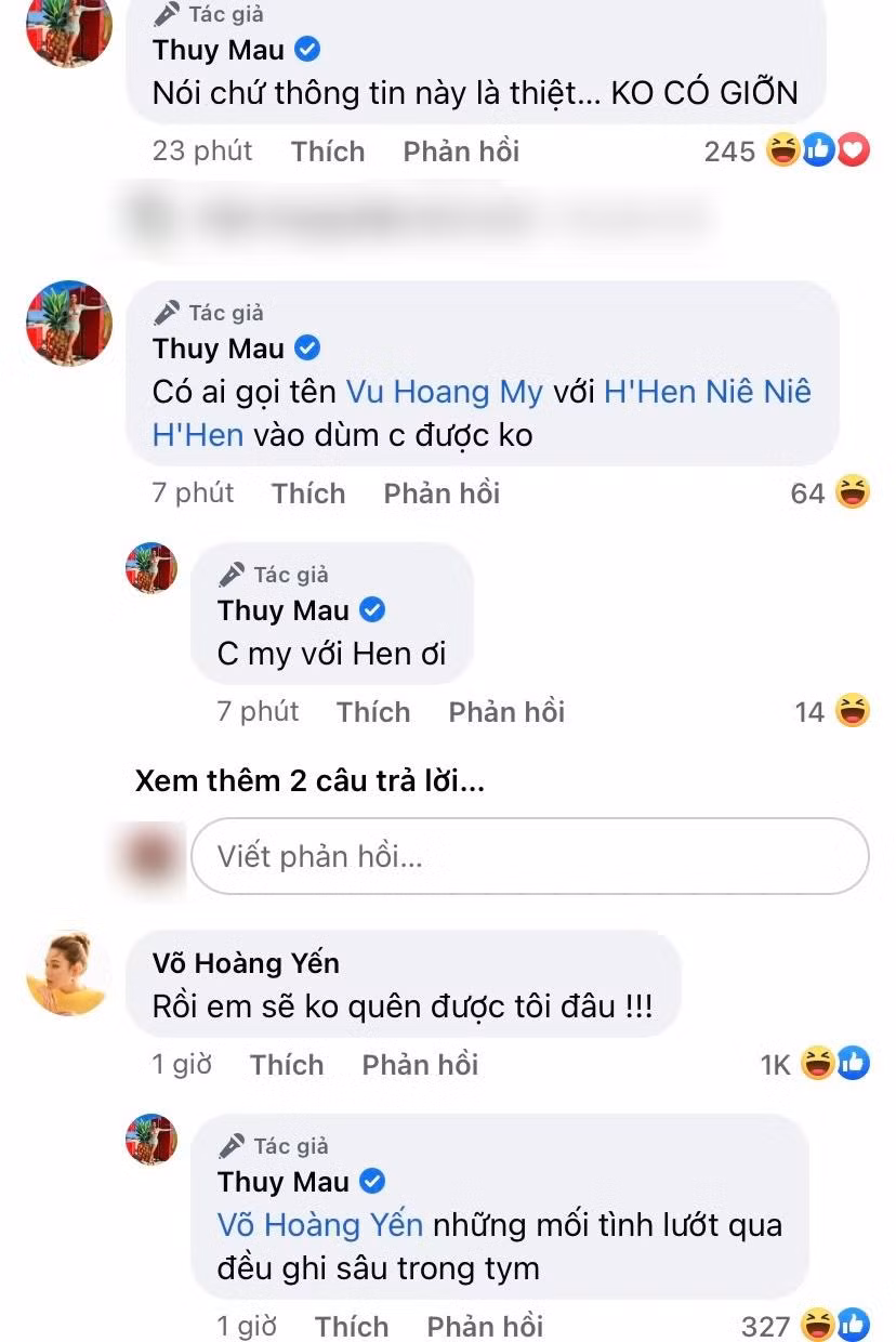 Sao Việt bùng nổ trước bài đăng của Á hậu Mâu Thuỷ. - Ảnh: FB nhân vật.