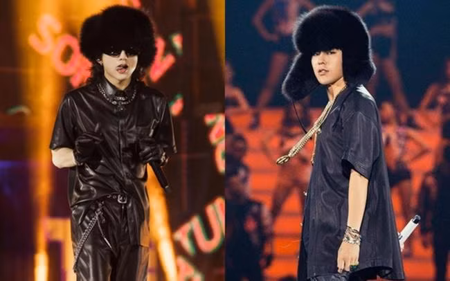 Sơn Tùng vướng nghi vấn đạo nhái G-Dragon trong buổi biểu diễn gần đây.