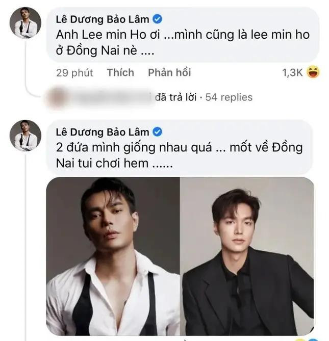 Lê Dương Bảo Lâm thích thú khi được nhận xét có điểm giống nam thần xứ Hàn sau khi giảm cân. Lê Dương Bảo Lâm thích thú khi được nhận xét có điểm giống nam thần xứ Hàn sau khi giảm cân.