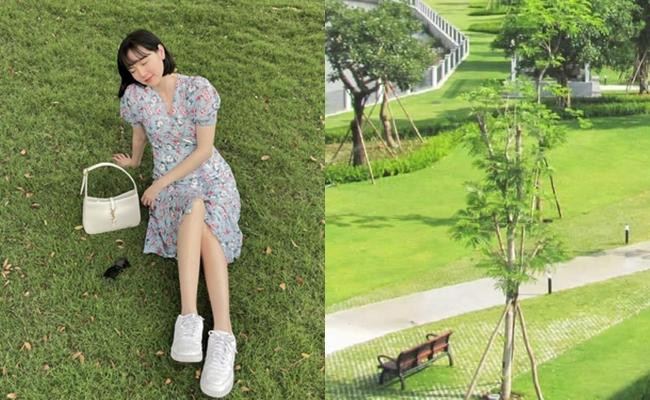 Cư dân mạng cho rằng Hải Tú chụp bức ảnh này ở khu nhà của Sơn Tùng. Cư dân mạng cho rằng Hải Tú chụp bức ảnh này ở khu nhà của Sơn Tùng.