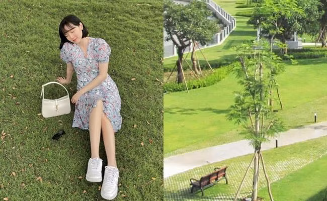 Cư dân mạng cho rằng Hải Tú chụp bức ảnh này ở khu nhà của Sơn Tùng.