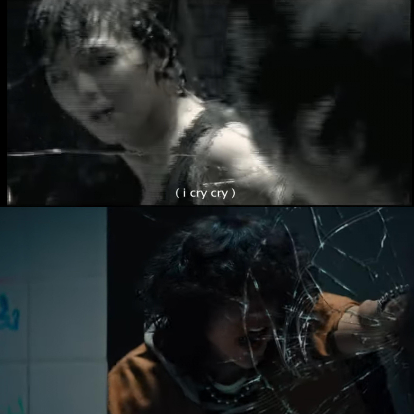 Cảnh đập vỡ gương bị tố lấy ý tưởng trong MV Haru Haru. Cảnh đập vỡ gương bị tố lấy ý tưởng trong MV Haru Haru.