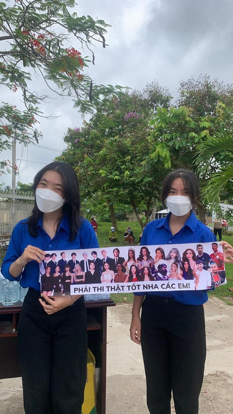 Bạn muốn được ai trong những người nổi tiếng này chúc thi tốt đây? - Ảnh: FB Trường Người Ta.