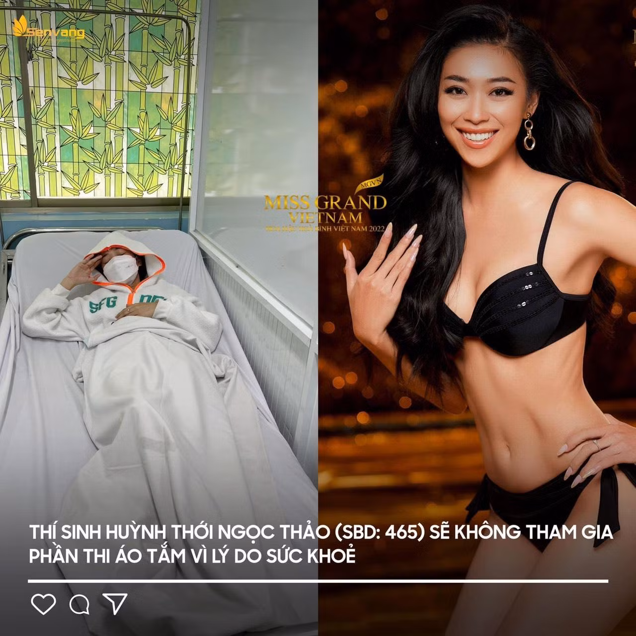 Nguyên Thảo đành lỡ hẹn với phần thi này vì lý do sức khỏe.