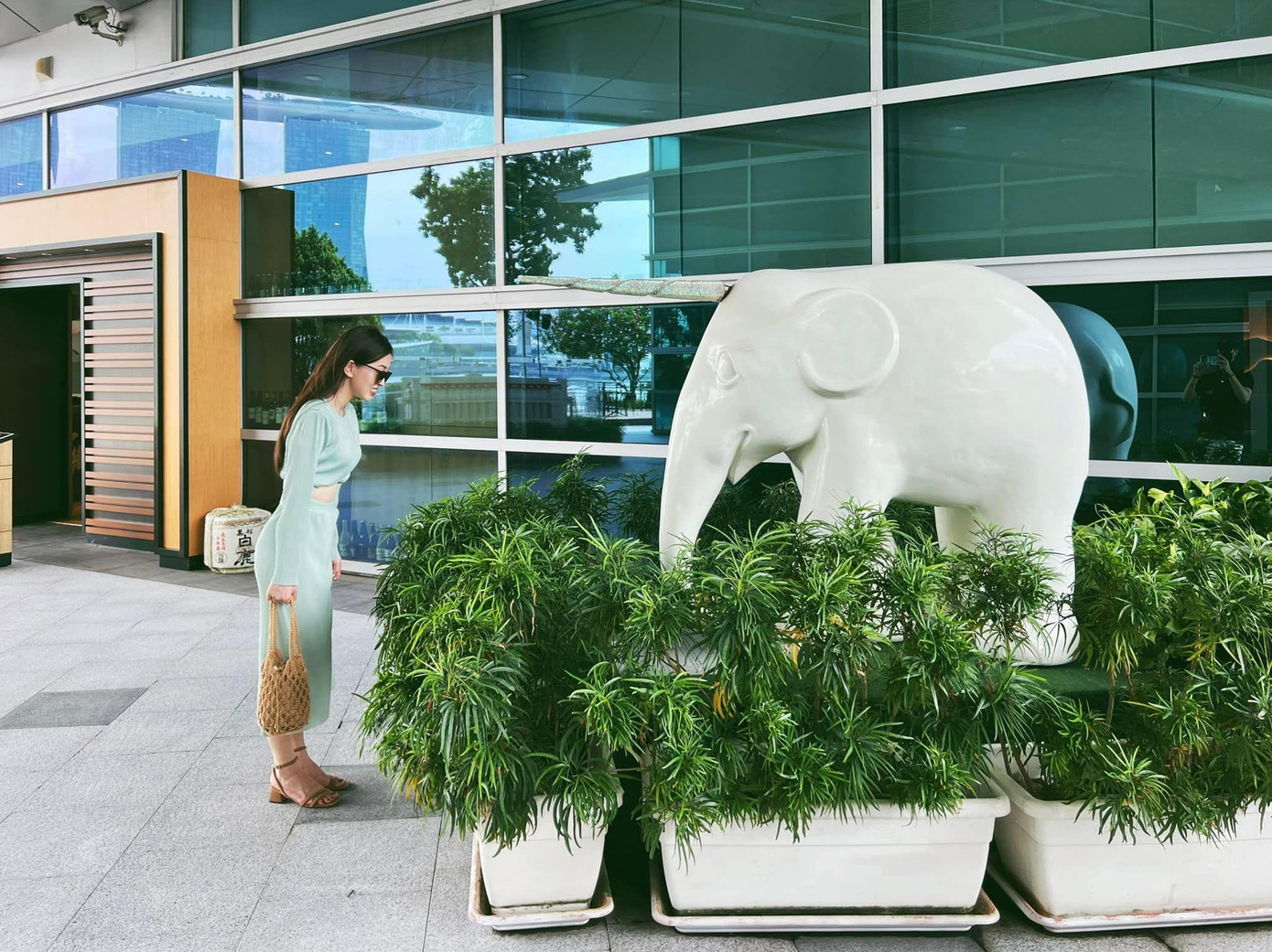 Những bức ảnh Bình An chụp cho "nóc nhà" khi cùng đi du lịch. - Ảnh: FBNV. Những bức ảnh Bình An chụp cho "nóc nhà" khi cùng đi du lịch. - Ảnh: FBNV.