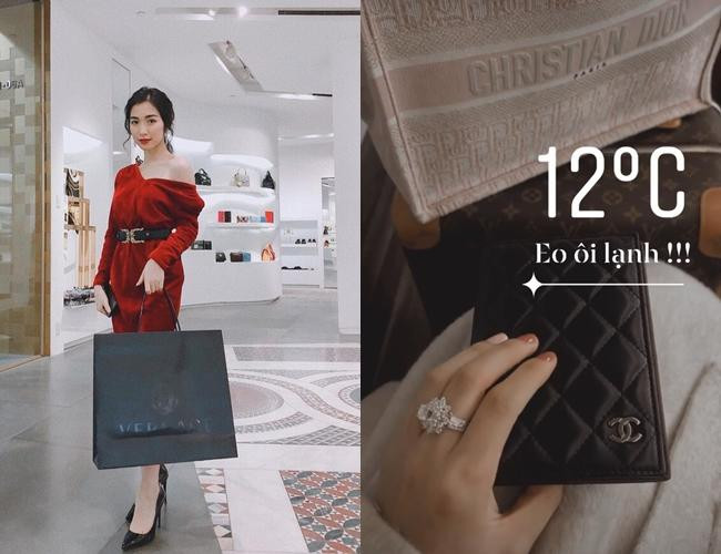 Hòa Minzy cũng là &quot;tay chơi&quot; hàng hiệu có tiếng của showbiz Việt.