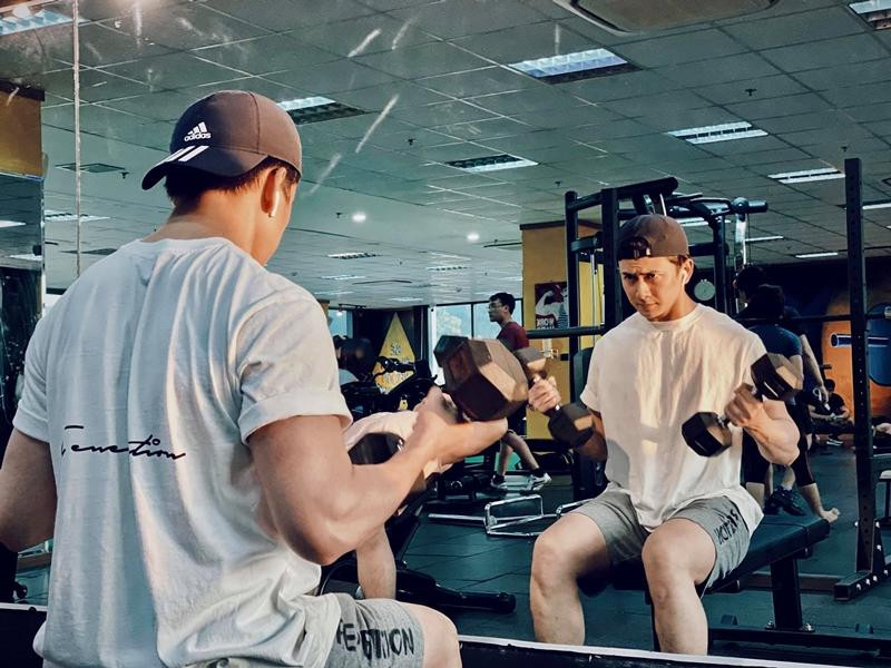 Nhờ chăm chỉ tập luyện và chế độ ăn khoa học...