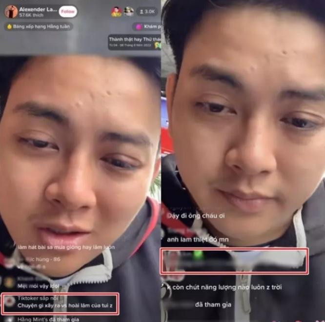 Sau khi Hoài Lâm tỉnh lại và zoom camera cận mặt hơn, người hâm mộ phát hiện hình xăm trên mặt anh đã biến mất.