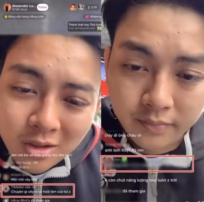 Sau khi Hoài Lâm tỉnh lại và zoom camera cận mặt hơn, người hâm mộ phát hiện hình xăm trên mặt anh đã biến mất.