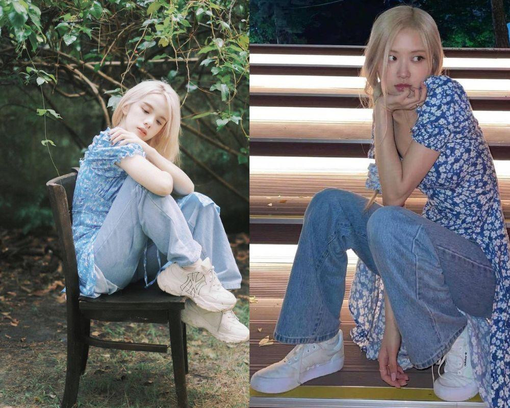 Sau nhiều lần diện trang phục tương đồng với nữ idol Kpop nổi tiếng, Miina khiến nhiều người đùa rằng cứ ngỡ Rosé qua Việt Nam debut. Sau nhiều lần diện trang phục tương đồng với nữ idol Kpop nổi tiếng, Miina khiến nhiều người đùa rằng cứ ngỡ Rosé qua Việt Nam debut.