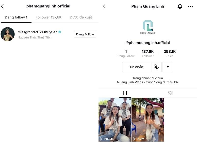 Quang Linh gia nhập hội "chỉ follow riêng mình em" Quang Linh gia nhập hội "chỉ follow riêng mình em"