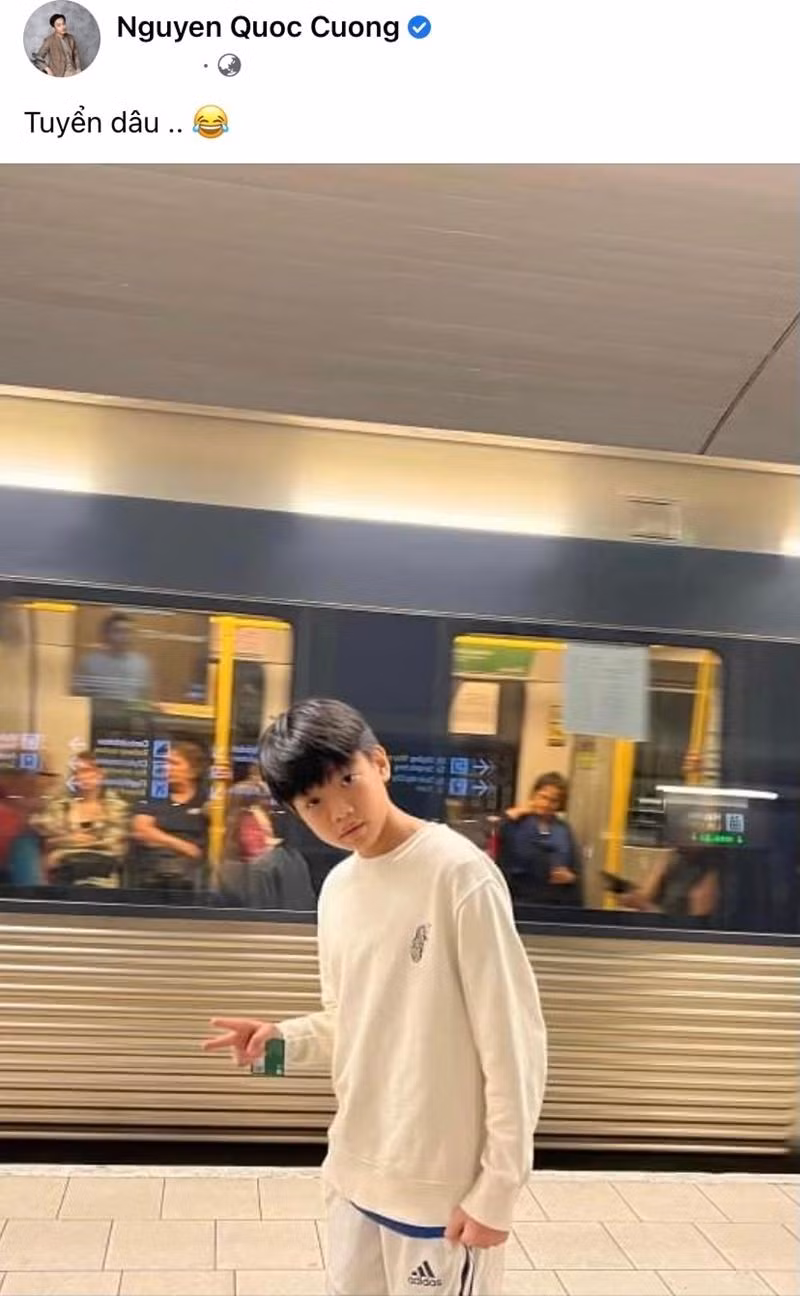 Cường Đô La đã nóng lòng muốn có con dâu rồi đây này. - Ảnh: FBNV.