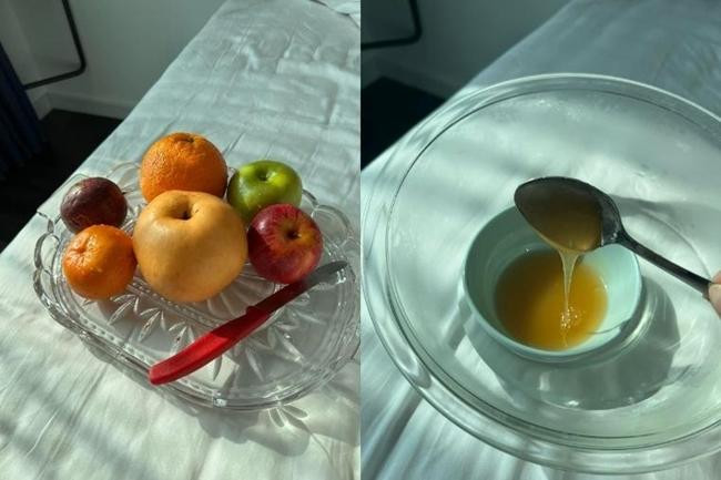 Nữ diễn viên chia sẻ nhiều tips cách ly và điều trị khi không được dùng thuốc vì đang mang thai. - Ảnh: FBNV.