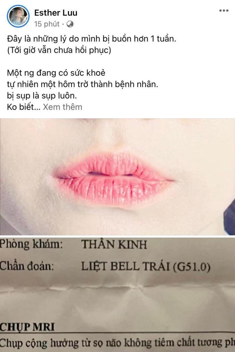 Hari Won chia sẻ về căn bệnh bản thân đang mắc phải. - Ảnh: FBNV Hari Won chia sẻ về căn bệnh bản thân đang mắc phải. - Ảnh: FBNV