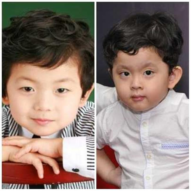 Sushi và sao nhí "Ông Ngoại Tuổi 30" có đường nét và biểu cảm giống nhau.