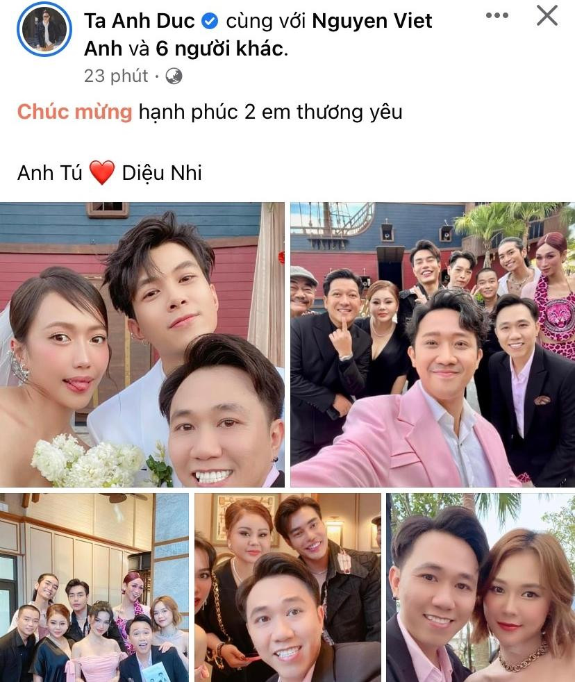 Sao Việt cùng nhau chúc phúc cho cặp đôi phim "Thập Tam Muội". Sao Việt cùng nhau chúc phúc cho cặp đôi phim "Thập Tam Muội".