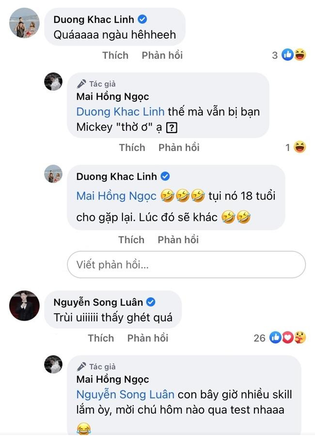 Đông Nhi và Dương Khắc Linh thường có những tương tác hài hước trên mạng xã hội liên quan tới các con. - Ảnh: FBNV. Đông Nhi và Dương Khắc Linh thường có những tương tác hài hước trên mạng xã hội liên quan tới các con. - Ảnh: FBNV.