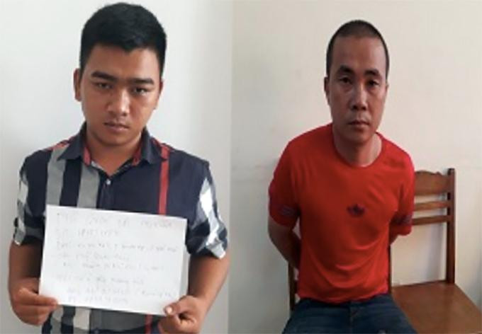 Nguyễn Quốc Tài Nguyên và Hồ Thanh Hải. Ảnh: Hưng Lợi.