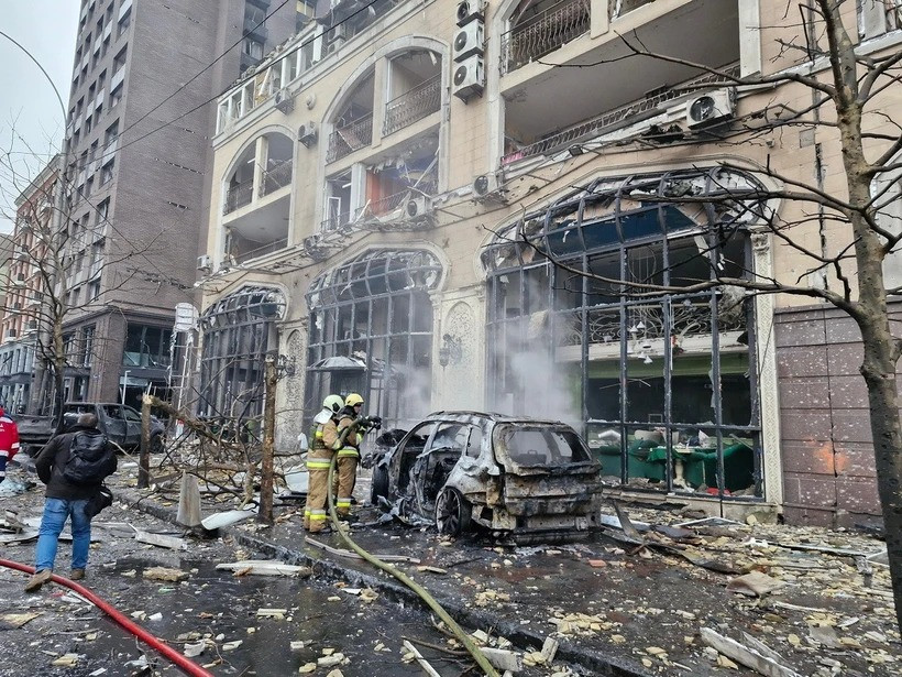 Cảnh đổ nát trong xung đột giữa Nga và Ukraine tại Kiev (Ukraine) ngày 20/12/2024. Ảnh minh họa: THX/TTXVN Cảnh đổ nát trong xung đột giữa Nga và Ukraine tại Kiev (Ukraine) ngày 20/12/2024. Ảnh minh họa: THX/TTXVN