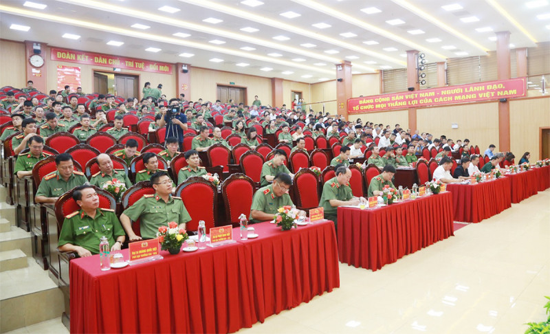 Các đại biểu dự Hội nghị. Ảnh: Báo CAND Các đại biểu dự Hội nghị. Ảnh: Báo CAND