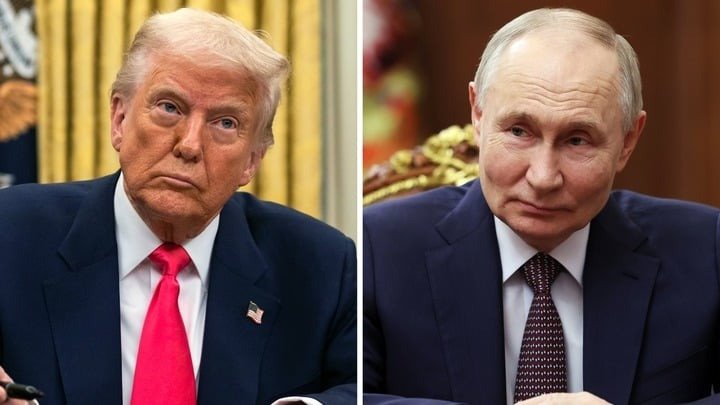 Tổng thống Mỹ Donald Trump và Tổng thống Nga Putin. Tổng thống Mỹ Donald Trump và Tổng thống Nga Putin.