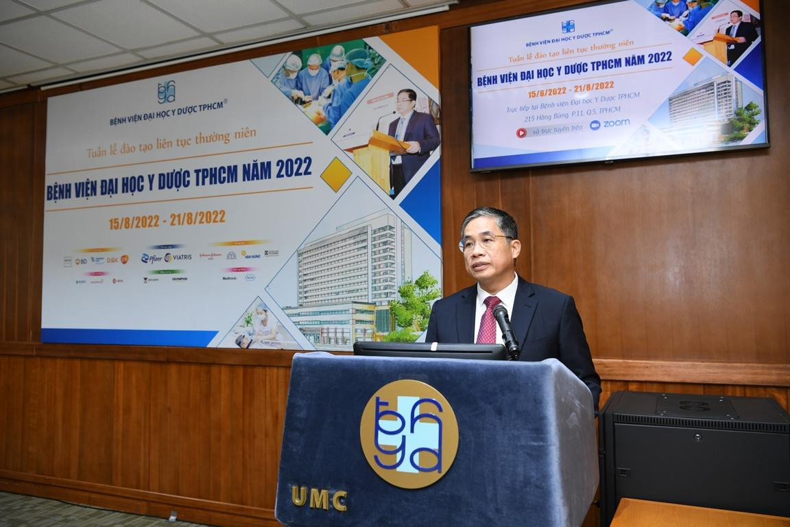 PGS.TS.BS Nguyễn Hoàng Bắc phát biểu khai mạc Tuần lễ Đào tạo Y khoa thường niên năm 2022 PGS.TS.BS Nguyễn Hoàng Bắc phát biểu khai mạc Tuần lễ Đào tạo Y khoa thường niên năm 2022