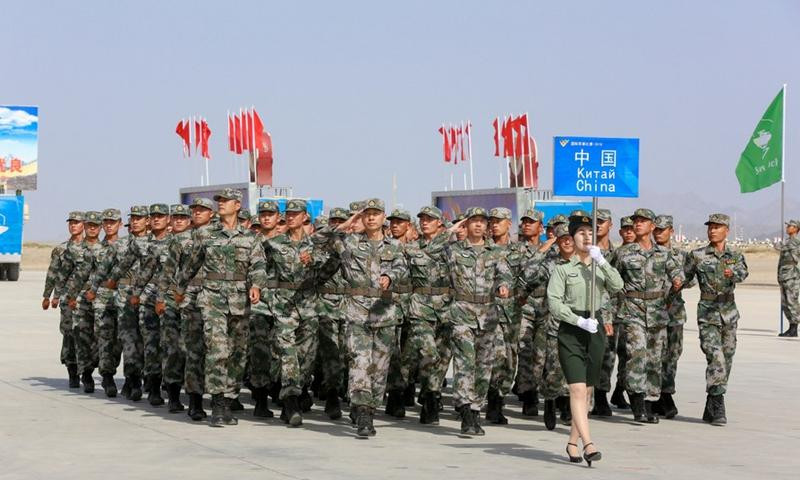 Đội dự thi ARMY Games của Quân đội Trung Quốc Đội dự thi ARMY Games của Quân đội Trung Quốc