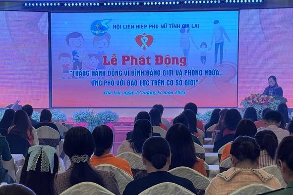 Quang cảnh lễ phát động Quang cảnh lễ phát động