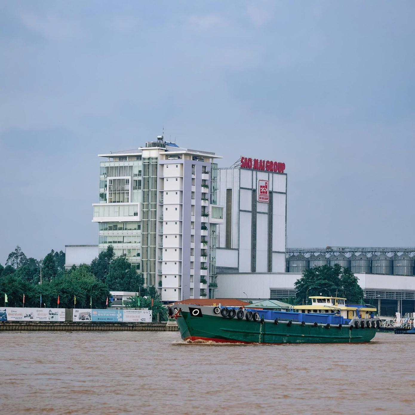 View ven ngã ba sông Tiền &amp; sông Hậu tầm nhìn chiến lược của nhà đầu tư