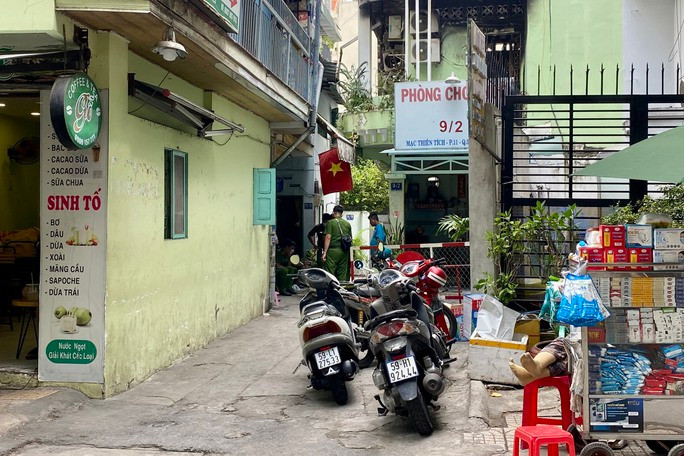 Căn nhà kết hợp cho thuê trọ, nơi khiến 2 người tử vong.