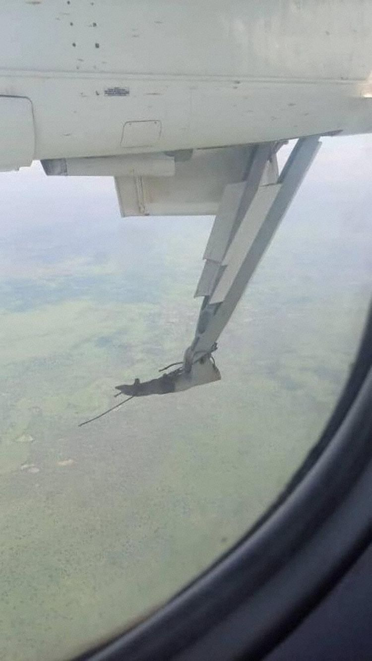 Hình ảnh được các hành khách trên chuyến bay chụp lại. Ảnh: UN WFP.