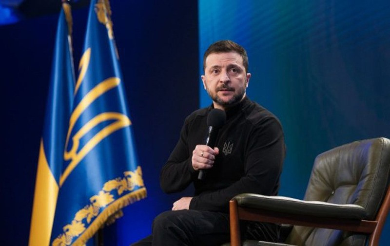 Tổng thống Ukraine Volodymyr Zelensky. Ảnh: RBC-Ukraine Tổng thống Ukraine Volodymyr Zelensky. Ảnh: RBC-Ukraine