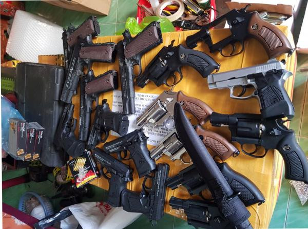 Tang vật thu giữ trong vụ án