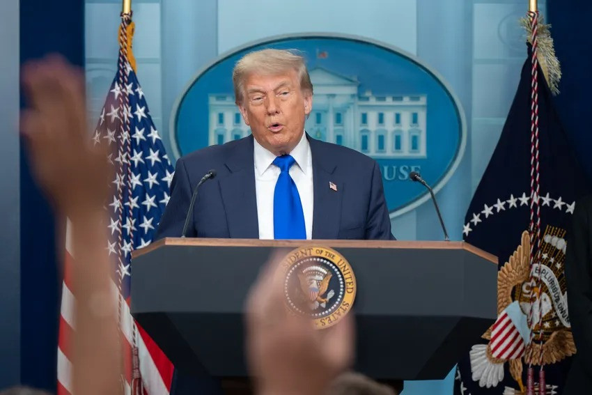 Tổng thống Mỹ Donald Trump. Tổng thống Mỹ Donald Trump.