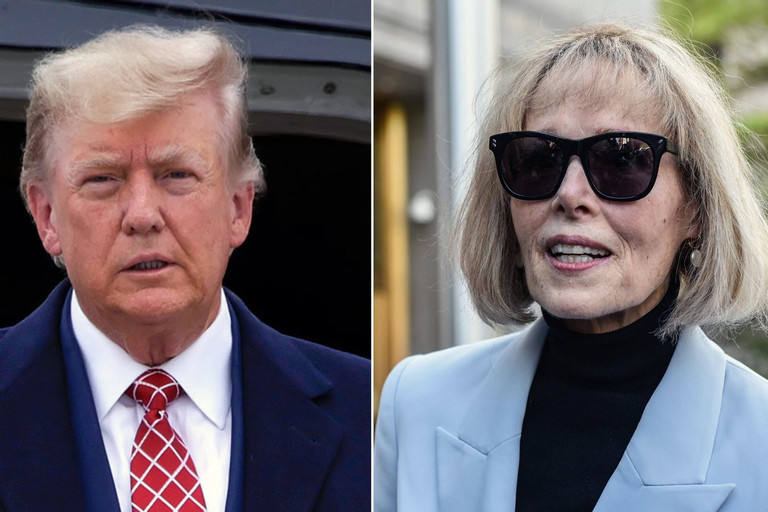 Cựu Tổng thống Donald Trump (trái) đã bị xử thua bà E Jean Carroll trong vụ kiện phỉ báng cựu nữ nhà báo. Ảnh: CNN Cựu Tổng thống Donald Trump (trái) đã bị xử thua bà E Jean Carroll trong vụ kiện phỉ báng cựu nữ nhà báo. Ảnh: CNN